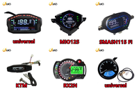 Spidometer Digital LCD Motor WANOU MIO 125, RPM, Odometer, Speedo