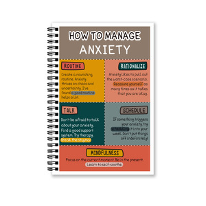 Diario para Manejar la Ansiedad: No tengas <span class=keywords><strong>miedo</strong></span> a hablar sobre tu ansiedad. Encuentra un Buen Sistema de Apoyo. Tratamiento de Prueba - Product Image 1