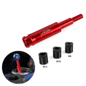 Crstf Gear <b>Shift</b> <b>Knob</b> Extender M10X1.5 Aluminum Alloy Lightweight Car Modification Part Red Black Blue - Product Image 4