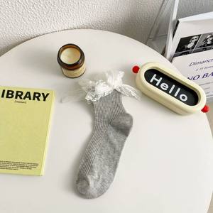 मध्य-ट्यूब मोजे महिला जापानी लोलिटा प्यारी नरम बहन धनुष मोजे वसंत गर्मियों कोरियन प्यारी लड़की - Product Image 6