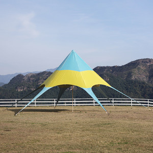 Star <b>Canopy</b> Marquee <b>Tent</b> 6m X 6m X 3m Silver Coated Oxford Cloth Waterproof for Big Events & Festivals - Product Image 5