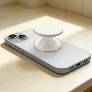 Soporte de Teléfono Ajustable con Agarre, Soporte de Teléfono Portátil de ABS, Soporte Plegable Multifuncional, Soporte Adhesivo para Escritorio - Product Image 1