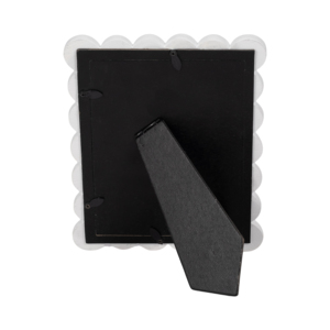 Cornice Decorativa con Bordo Ondulato 5x7 Pollici in Resina per Arredamento Casa, Esposizione su Tavolo o Mensola del Soggiorno - Product Image 5