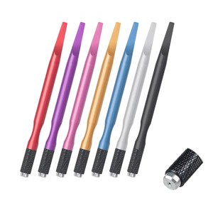 PMU Supplies Micro Blade Holder Pen Metal Reutilizable Punta universal Mango <span class=keywords><strong>Tatuaje</strong></span> Ceja Microblading Sombreado Trenza Cabello - Product Image 1
