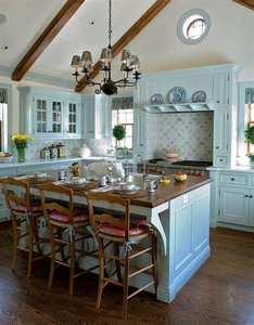Solid Wood European French Style <b>Kitchen</b> Cabinets Custom-Made Villa Apartment Home Decor <b>Furniture</b> Island Countertops Cabinets - Product Image 3