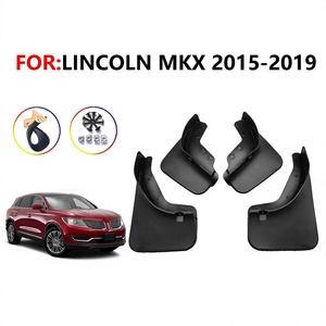 Garde-boue en plastique noir pour Lincoln MKC MKX Navigator, déflecteurs de pneus, accessoires de voiture 2015 présents - Product Image 5