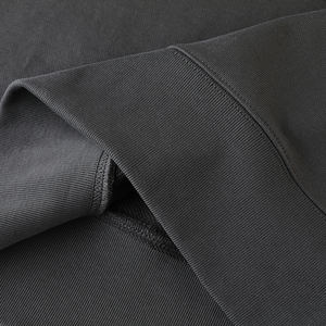 Felpa uomo tuta tuta e pantaloni 100% cotone 2 pezzi Set sportivo personalizzato ricamo Logo uomo tuta - Product Image 4