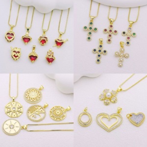Collier pendentif plaqué or BD-D503, symbole hébreu de la vie, collier juif hébreu Chai - Product Image 6