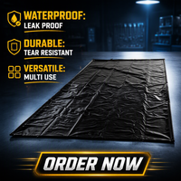 Tapis de rétention d'eau gonflable pour lavage de voiture, idéal pour la maison, le garage et le detailing automobile