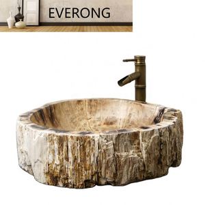 Cour <span class=keywords><strong>Jardin</strong></span> Plate-forme fossile <span class=keywords><strong>en</strong></span> <span class=keywords><strong>bois</strong></span> sur l'évier <span class=keywords><strong>Petit</strong></span> lavabo culturel familial Rétro - Product Image 1