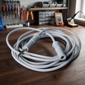 Câble de connexion laparoscopique spécial, accessoire d'instrument chirurgical réutilisable, couleur grise. - Product Image 3