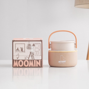 Fiambrera de acero inoxidable con aislamiento <span class=keywords><strong>Moomin</strong></span> de Finlandia Moomin316L vaso estofado y tarro de tetera fácil de llevar tarro estofado - Product Image 4