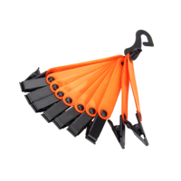 Marqueurs de sentier en PVC orange réfléchissants haute visibilité de 3 pouces, affichage noctilucent, poche portable, imperméables, durables, pour la chasse et la randonnée