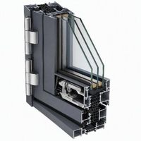 Ventana Abatible de Aluminio con Rotura de Puente Térmico y Cerradura Multipunto INNAI CE, Triple Acristalamiento, Ahorro Energético