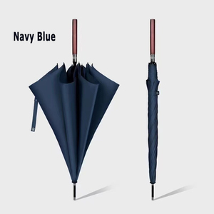 Parapluie <span class=keywords><strong>de</strong></span> golf Sombrillas imprimé sur mesure avec manche en bois et cadre en fibre <span class=keywords><strong>Bâton</strong></span> droit coupe-vent pour les voyages et la <span class=keywords><strong>pluie</strong></span> - Product Image 1