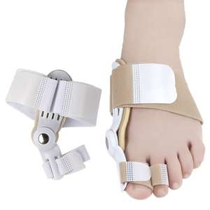 ホット販売更新された2つのリング厚いスタイルの昼と夜の使用つま先ストレートナー外反母趾外反母趾矯正装置 - Product Image 1