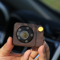 Diffuseur d'arômes pour voiture en bois de noyer de qualité supérieure avec clip de ventilation pour huiles essentielles et logo personnalisé