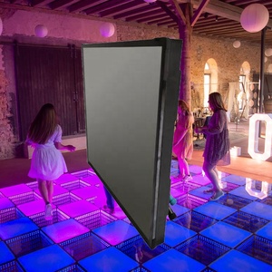 Magnete impermeabile specchio 3D Led pista da ballo RGB 3 in1 pannelli stuoie piastrelle per Nightclub Dj <span class=keywords><strong>T</strong></span> Show decorazione di nozze - Product Image 2