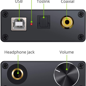 Décodeur audio numérique vers analogique USB vers fibre coaxiale <span class=keywords><strong>RCA</strong></span> pour <span class=keywords><strong>carte</strong></span> <span class=keywords><strong>son</strong></span> <span class=keywords><strong>externe</strong></span> d'ordinateur - Product Image 2