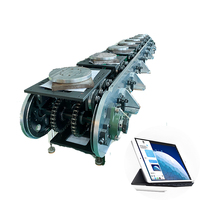 Sistema de Transportador de Bucle con Riel Curvo Certificado CE, Motor Servo 110-380V, Capacidad de 300mm/1.2s para Fábrica Inteligente, OEM/ODM Disponible