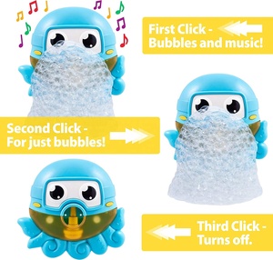 Juguete de Baño para Bebés, Pulpo de Plástico que Sopla Burbujas y Canta, Generador de Burbujas para Niños Pequeños - Product Image 2