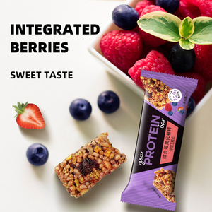 Barras de proteína nutricionales vegana, barra de Comida Halal, Chocolate, caramelo, alta energía, fabricación Protien - Product Image 4