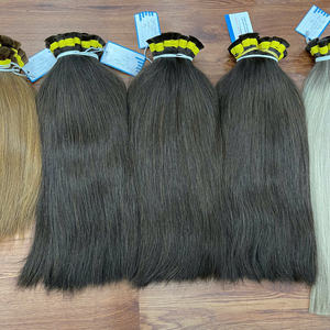 La mejor opción de producto Hueso Liso Cabello a granel 100% Extensión de cabello humano Muchos colores variados Extremos gruesos Precios muy baratos - Product Image 2