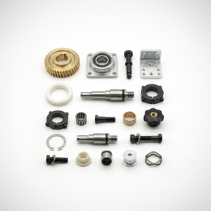 Finishing Permukaan Ra0.4 Sepenuhnya Terinspeksi Produksi Suku Cadang Logam Prototipe CNC Suku Cadang Mesin Kustom Prototipe Pemesinan Bubut CNC - Product Image 1