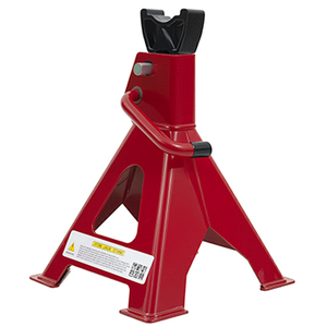 2 supports de levage en acier rouge de grande taille, capacité de <span class=keywords><strong>3</strong></span> <span class=keywords><strong>tonnes</strong></span> / 6600 lb - Product Image 2