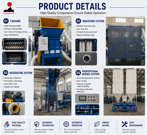 Máquina de Reciclaje de <span class=keywords><strong>EPS</strong></span> de Fábrica de Alta Eficiencia para un Uso Óptimo de Materiales Reciclados - Product Image 6