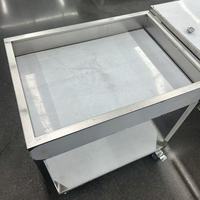 Chariot à condiments multifonctionnel en acier inoxydable pour cuisine commerciale, style moderne, pour hôtels et restaurants