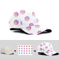 Gorra de Béisbol Personalizada OEM de 6 Paneles, 100% Algodón, Ajustable, Unisex, Deportiva, para Verano, Casual, Streetwear