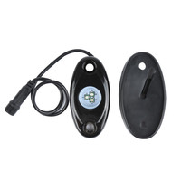 Mini lumière de roche LED RGB 9W, contrôle par application, 4 dosettes pour jeep tout-terrain, lumière de roche led multicolore, lumière de châssis tout-terrain pour UTV ATV