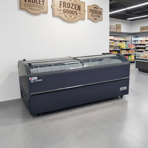 Vitrina Refrigerada Comercial para Helados de Supermercado, Congelador para Mariscos para Supermercado - Product Image 4