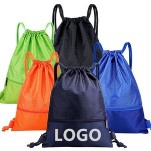 <b>Backpack</b> Bag Large Capacity Travel <b>Drawstring</b> <b>Backpack</b> With Zipper Fashion Promotional Gift Student Schoolbag for Unisex - Product Image 6