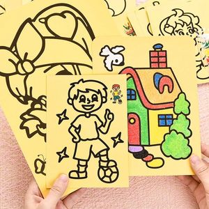 <span class=keywords><strong>Pittura</strong></span> a sabbia per bambini disegno fai-da-te colore sabbia arte - Product Image 1