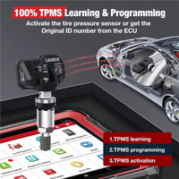 Pour le lancement en gros X431 2in1 LTR-03 capteur RF 315MHz/433MHz réparation de pneus système de surveillance de la pression des pneus TPMS capteur universel