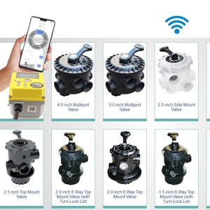 Système de filtration de piscine entièrement automatique contrôlé par Wi-Fi avec filtration à sable à rétrolavage automatique - Product Image 1
