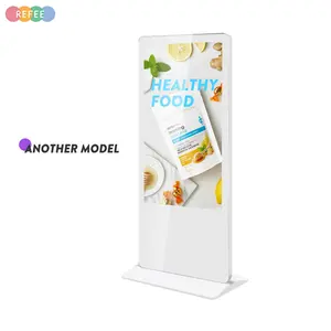 55 65 Inch Tự Phục Vụ Điện Tử Android Kiosk Màn Hình Cảm Ứng Đứng Trong Nhà Tự Dịch Vụ Đặt Hàng Nhà Hàng Tất Cả Trong Một