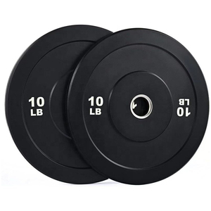 Wholesale Custom Logo Top Grade 25 <strong>kg</strong> Black Rubber <strong>Weight</strong> Plate <strong>5</strong> lb Free <strong>Weights</strong> for Effective Exercise - Product Image 1