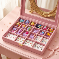 Petite boîte surprise d'angle, machine à capsules Gashapon, jouet en capsule, kit de bijoux DIY, jouet de beauté, kit de nail art pour filles, cadeau promotionnel pour enfants
