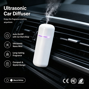 Wholesale Usb <strong>air</strong> <strong>Freshener</strong> Vent Clip Luxury Car Aroma <strong>Diffuser</strong> AI Auto Spray Ultrasonic Waterless Essential Oil <strong>Diffuser</strong> - Product Image 2