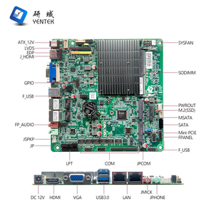 YENTEK X86 J4125 DDR4 8GB RAM Ultra-Thin Single 4 Cores 4 Threads HD VGA LVDS USB Embedded Fanless Industrial New - Product Image 5