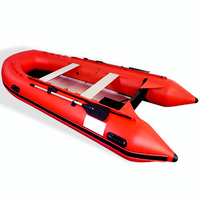 Bateau de pêche en aluminium d'usine, certifié CE, OEM, à vendre, bateau pneumatique