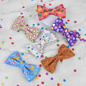 MIDEPET san valentino modello regalo di capodanno personalizzato Design di lusso stampa accetta collare cane accessori <span class=keywords><strong>collo</strong></span> <span class=keywords><strong>collo</strong></span> Pet cane gatto papillon - Product Image 1