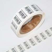 Autocollant de sécurité à code QR circulaire personnalisé, commande d'autocollants à code QR, autocollants holographiques imperméables, étiquette à code QR variable, promotion
