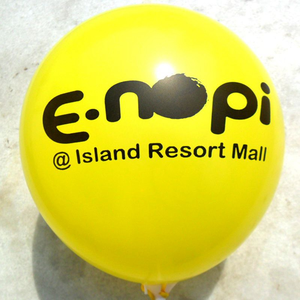 Bán buôn 12 inch globos tùy chỉnh in màu Xanh Ballon quảng cáo bóng với logo - Product Image 6