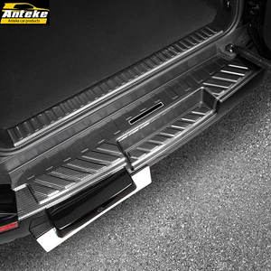 Great Wall แทงค์400 2023<span class=keywords><strong>โมเดล</strong></span> ABS คาร์บอนไฟเบอร์สแตนเลสโครเมี่ยมอุปกรณ์ภายนอกสำหรับแผ่นกันลื่นด้านหลัง - Product Image 1