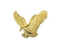 Badge métallique personnalisé avec logo, cravate de revers rigide en métal, motif dessin animé sur mesure