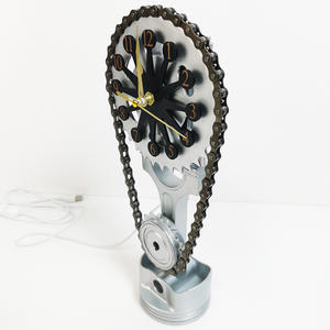 Relojes de Escritorio Mecánicos de Cuerda con Engranajes Giratorios Estilo Vintage para Hogar y Oficina al por Mayor - Product Image 4